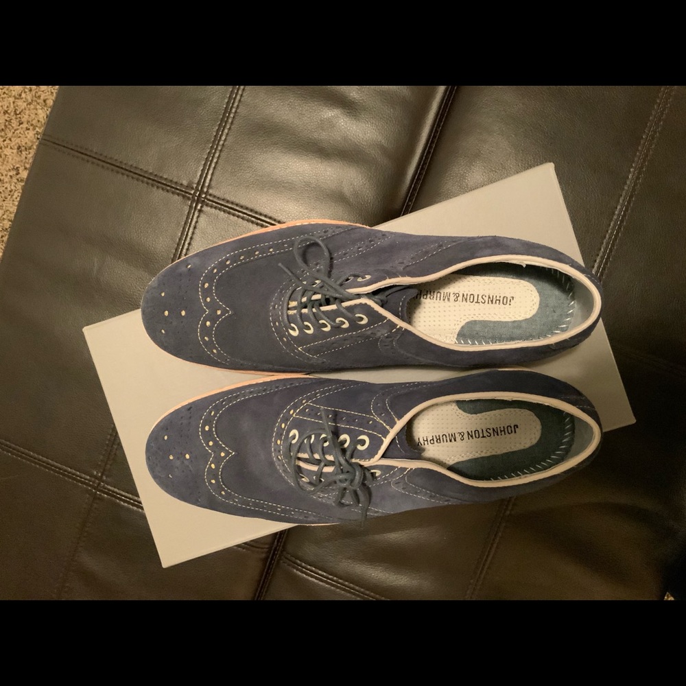 Johnston & Murphy Oxfords 8m (New)